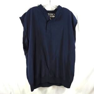 Zero Restriction XL 1/4 Zip Pullover Golf Sleeveless Windbreaker